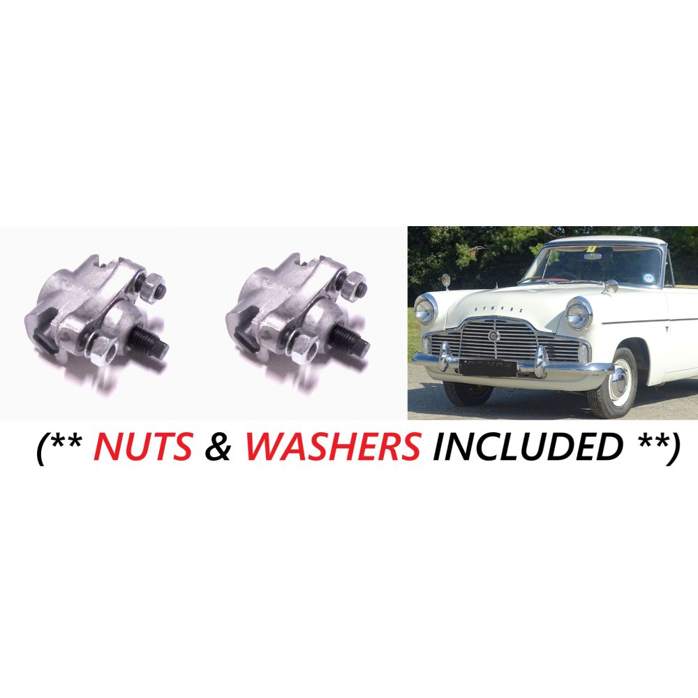 BRAKE ADJUSTERS REAR x2 (Ford Consul 375 & Mk2, Zephyr Mk2, Zodiac Mk2) (1956- 62)